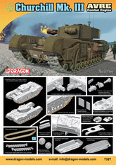 Dragon Models Churchill Mk. III AVRE Model Kit